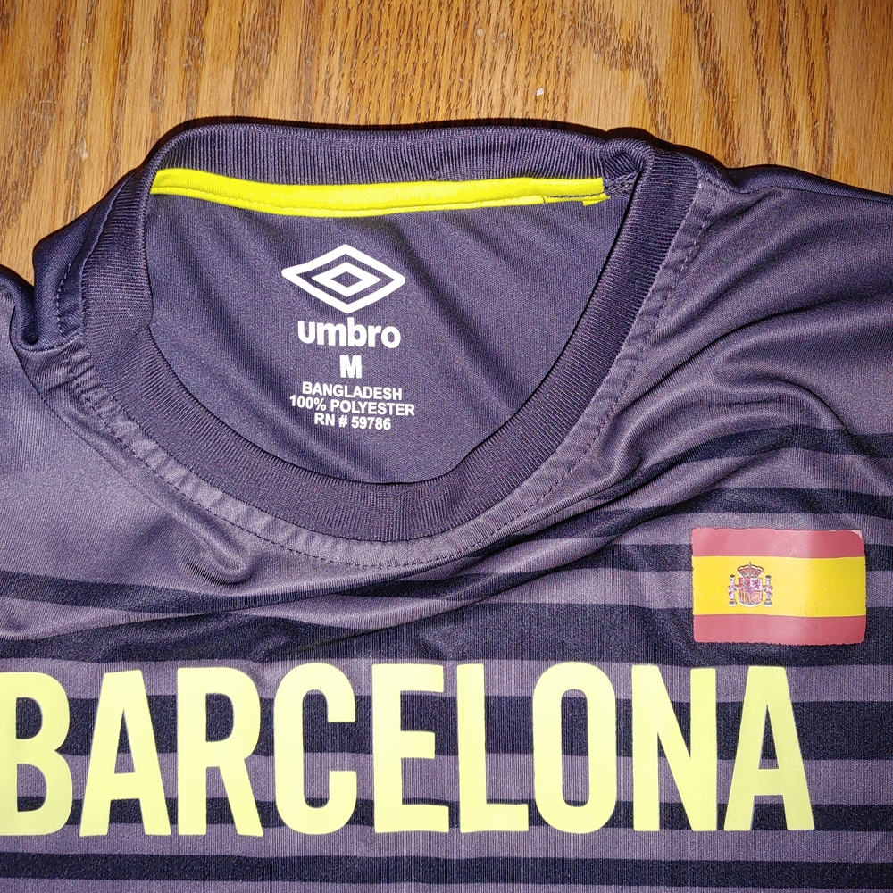 Umbro Barcelona Striped Jersey